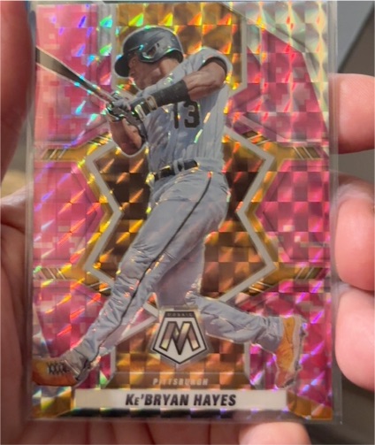 2022 Panini Mosaic #43 Ke'Bryan Hayes — front