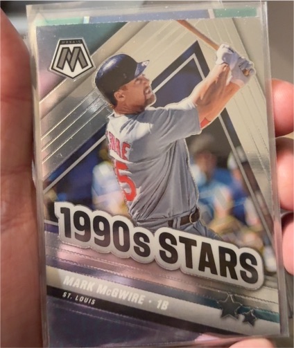 2022 Panini Mosaic #292 Mark McGwire 1990s Stars — front