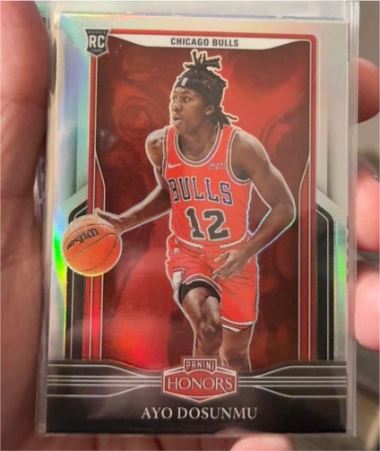 2021-22 Panini Chronicles Honors #682 Ayo Dosunmu — front