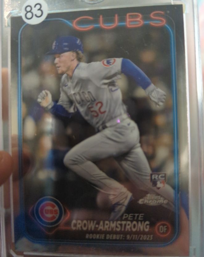 2024 Topps Chrome #16 Pete Crow-Armstrong — front