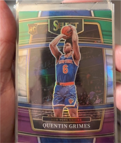 2021-22 Panini Select #24 Quentin Grimes — front