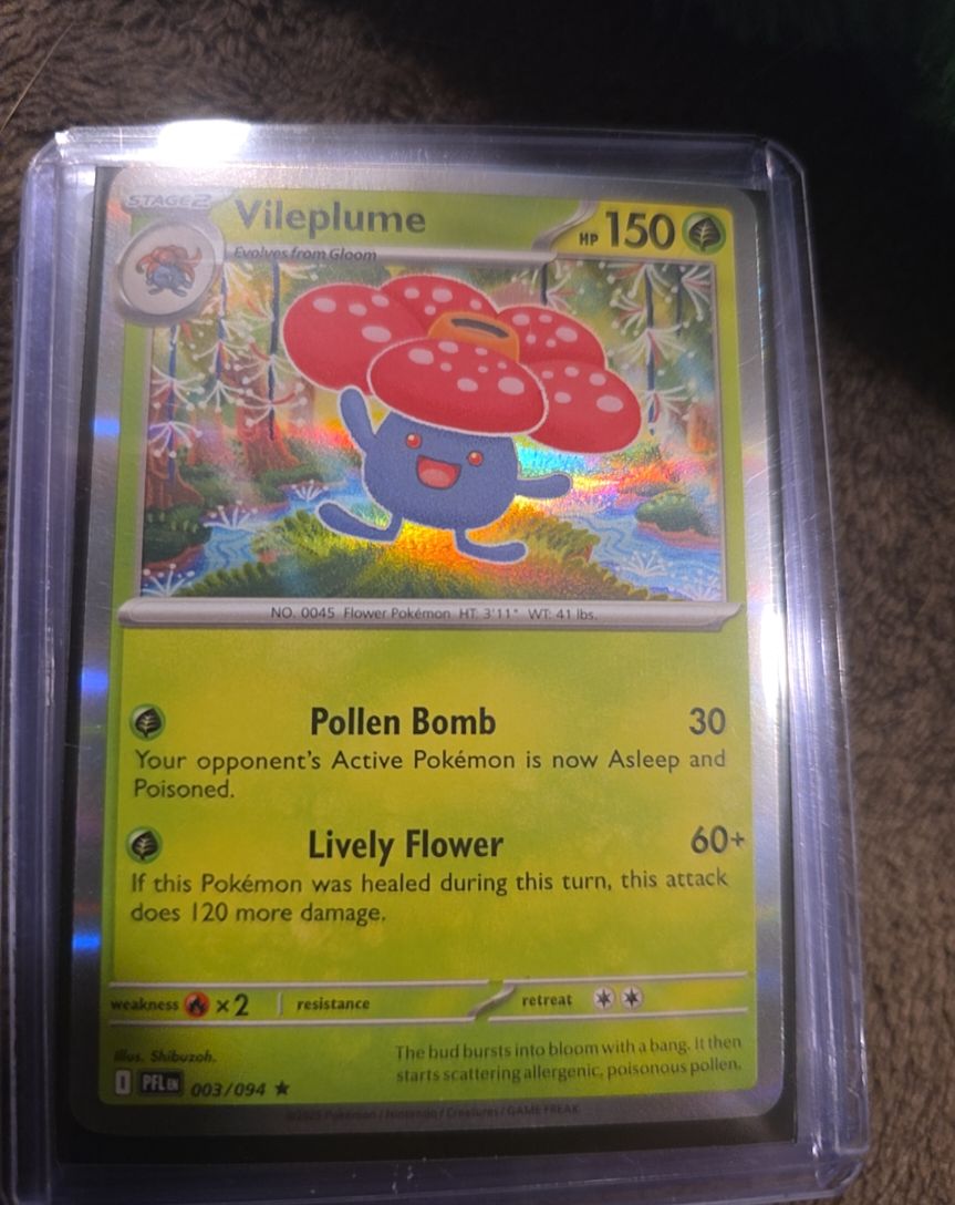 2025 Pokémon ME02: Phantasmal Flames #003 Vileplume — front