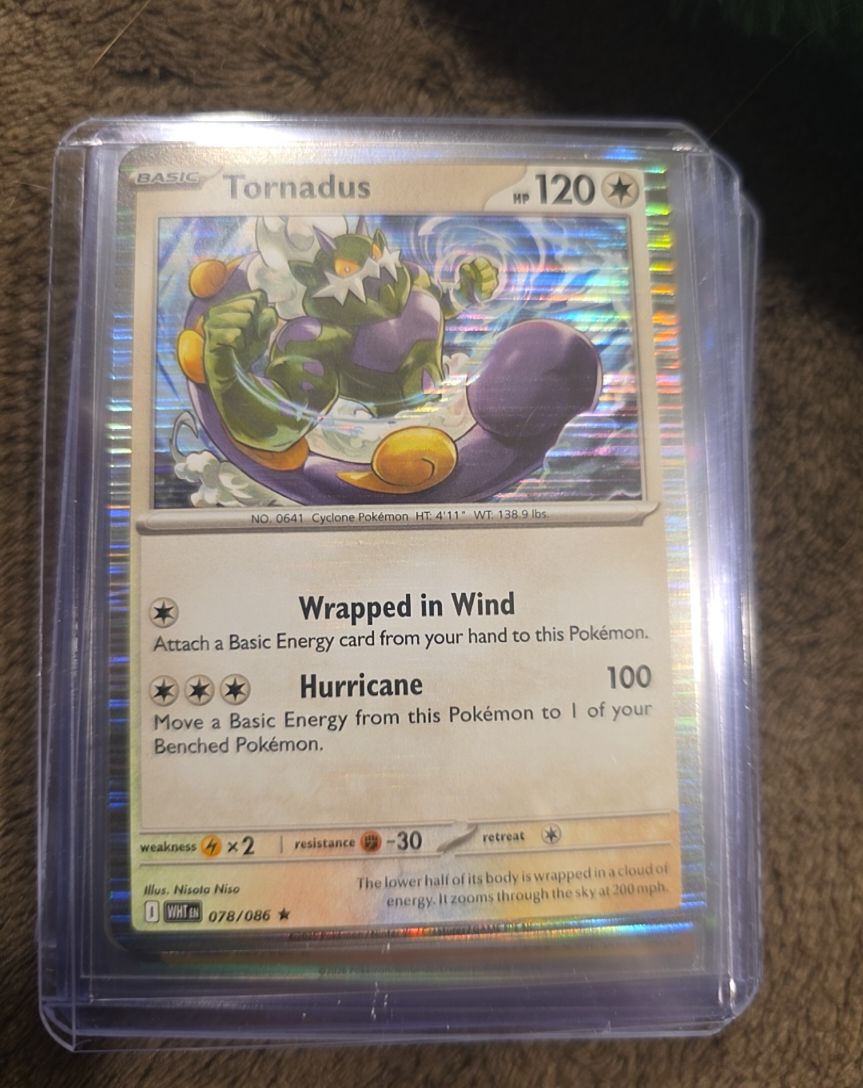 2020 Pokémon SV: White Flare #078 Tornadus — front