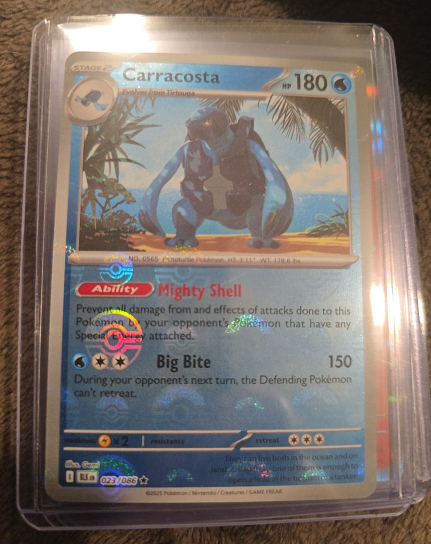 2025 Pokémon #023 Carracosta — front
