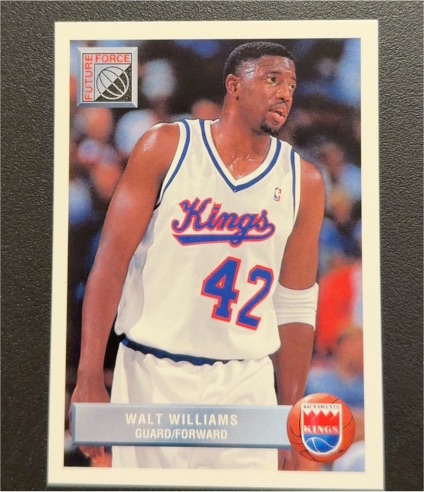 1992-93 Upper Deck McDonald's #P47 Walt Williams — front