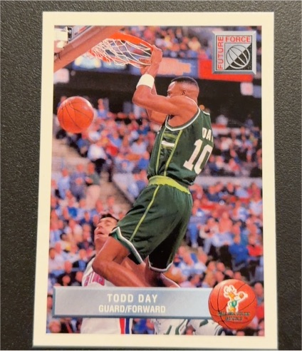 1992-93 Upper Deck McDonald's #P48 Todd Day Milwaukee Bucks — front