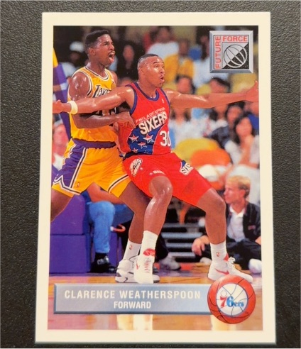 1992-93 Upper Deck McDonald's #P49 Clarence Weatherspoon — front