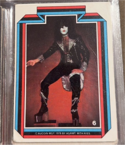 1978 Donruss Kiss #6 Paul Stanley — front