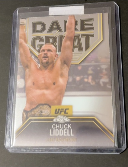 2025 Topps Chrome UFC #DBG-3 Chuck Liddell Dare to Be Great — front