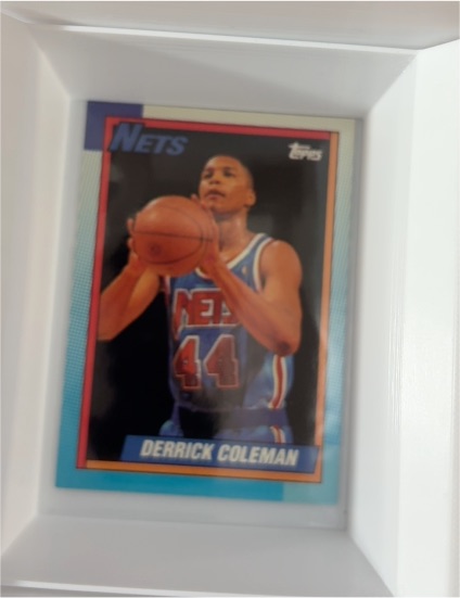 1992-93 Topps Archives #133 Derrick Coleman — front