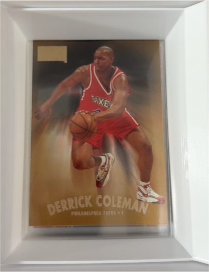 1997-98 SkyBox Premium #7 Derrick Coleman — front
