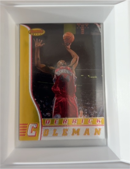 1996-97 Bowman's Best #47 Derrick Coleman — front