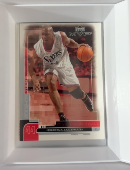 2002 Upper Deck MVP #133 Derrick Coleman — front