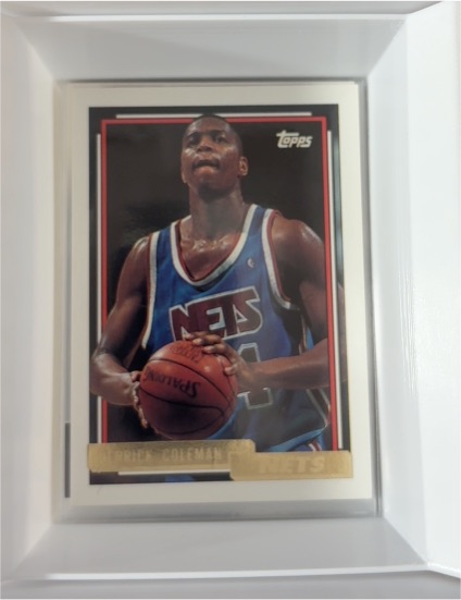 1992-93 Topps Gold #230 Derrick Coleman — front