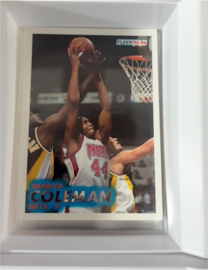 1993-94 Fleer #133 Derrick Coleman — front