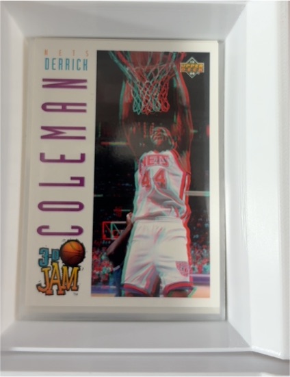 1993-94 Upper Deck Pro View #92 Derrick Coleman — front