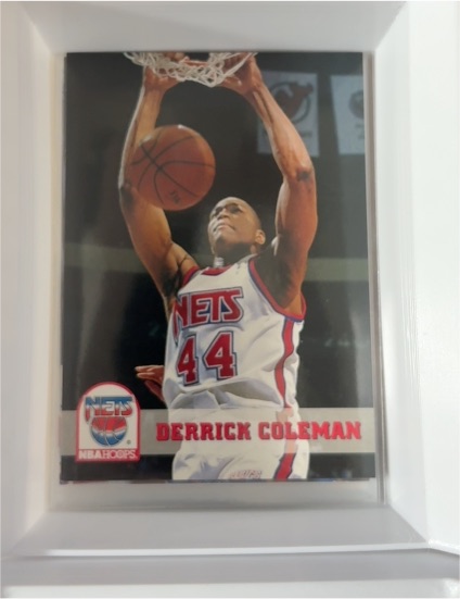 1993-94 SkyBox NBA Hoops #140 Derrick Coleman — front