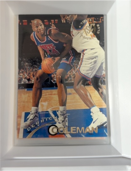 1994-95 Topps Stadium Club #23 Derrick Coleman — front