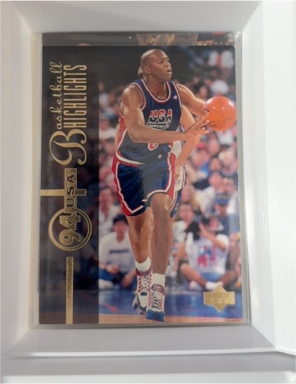 1994-95 Upper Deck #171 Derrick Coleman USA Basketball — front