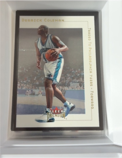 2001-02 Fleer Premium #17 Derrick Coleman — front