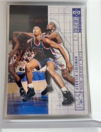 1994-95 Upper Deck Collector's Choice #388 Derrick Coleman — front