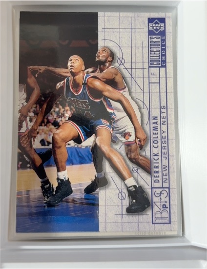1994-95 Upper Deck Collector's Choice #388 Derrick Coleman — front