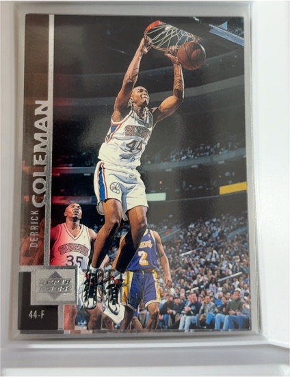 1997-98 Upper Deck #92 Derrick Coleman — front