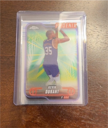 2024-25 Topps Chrome #101 Kevin Durant — front