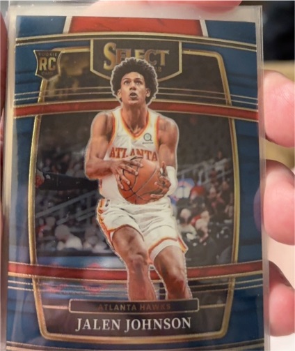 2021-22 Panini Select #17 Jalen Johnson — front