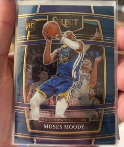 2021-22 Panini Select #62 Moses Moody — front