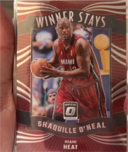2023-24 Donruss Optic Winner Stays #17 Shaquille O'Neal — front
