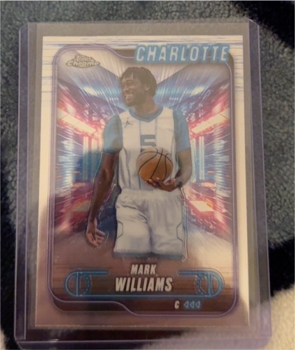2024-25 Topps Chrome #78 Mark Williams — front
