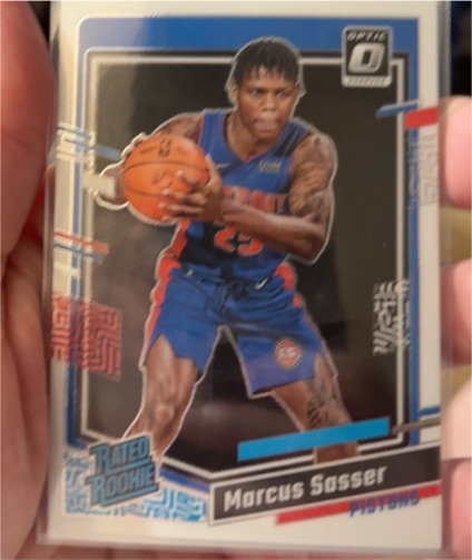 2023-24 Panini Donruss Optic #242 Marcus Sasser — front
