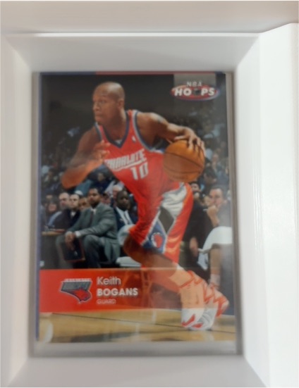 2004-05 Hoops #19 Keith Bogans Charlotte Bobcats — front