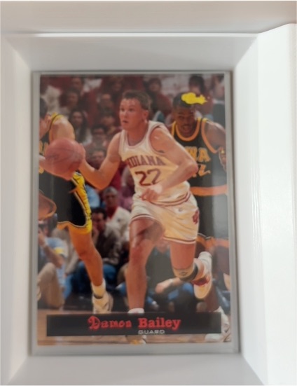 1994 Classic Draft #18 Damon Bailey — front