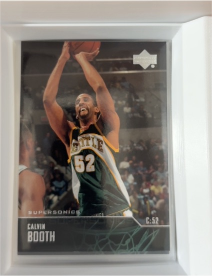 2003 Upper Deck #C:52 Calvin Booth — front