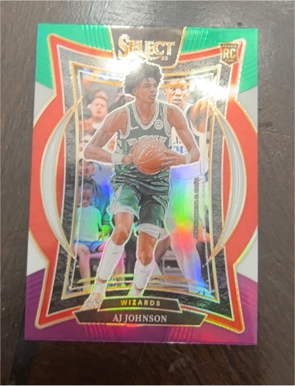 2024-25 Panini Select #67 AJ Johnson — front
