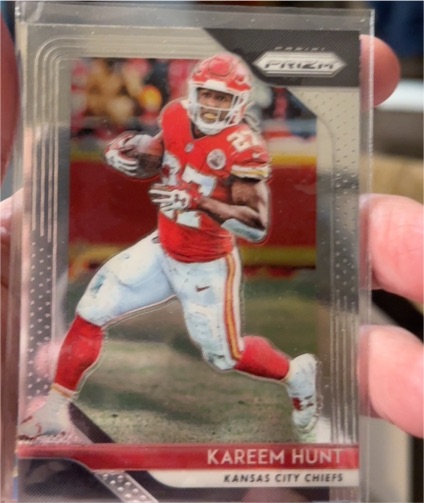 2018 Panini Prizm #104 Kareem Hunt — front