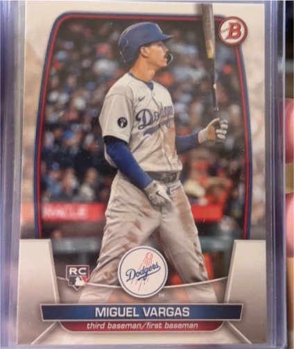 2023 Bowman #88 Miguel Vargas — front