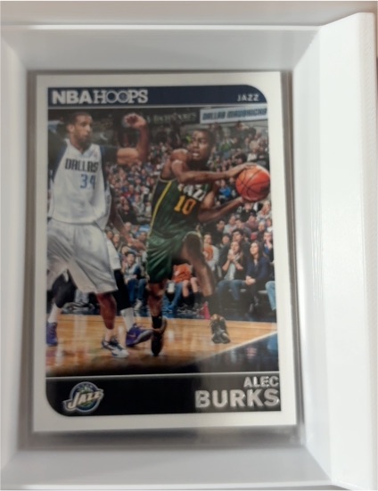 2014-15 Panini NBA Hoops #90 Alec Burks — front