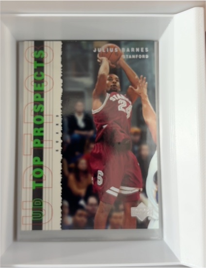 2003-04 Upper Deck Top Prospects #38 Julius Barnes — front