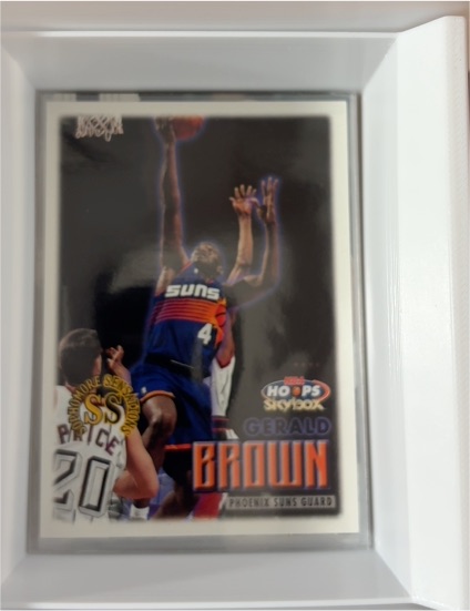 1999-00 Skybox NBA Hoops #143 Gerald Brown — front
