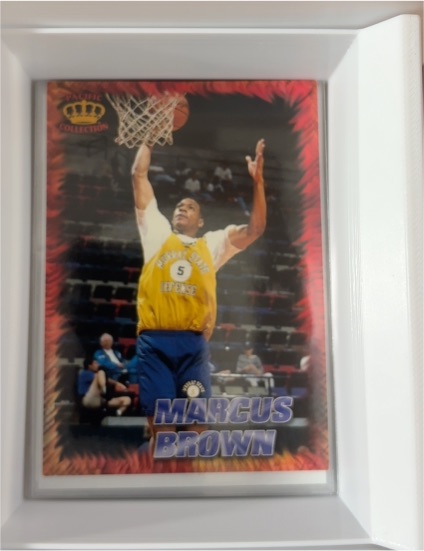 1996 Pacific Collection #RR-5 Marcus Brown — front