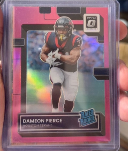 2022 Panini Donruss Optic #240 Dameon Pierce — front