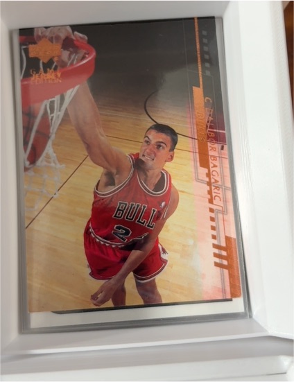 2000-01 Upper Deck Game Jersey Edition #265 Dalibor Bagaric — front