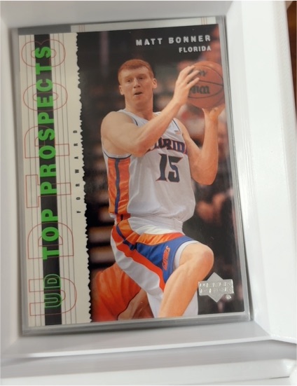 2003-04 Upper Deck Top Prospects #52 Matt Bonner — front