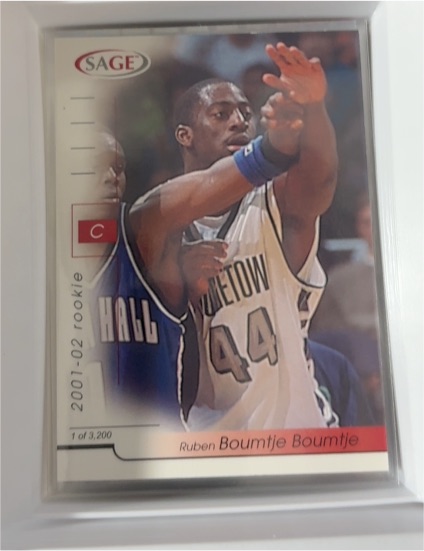 2001 SAGE #C Ruben Boumtje Boumtje Rookie — front