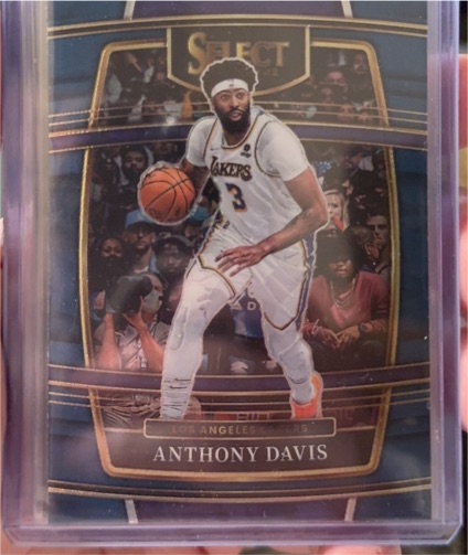 2021-22 Panini Select #39 Anthony Davis — front
