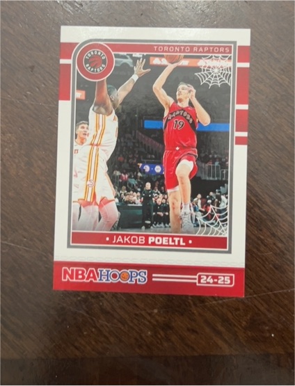 2024-25 Panini Haunted Hoops #69 Jakob Poeltl — front