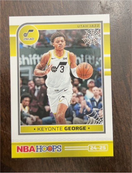 2024-25 Panini Haunted Hoops #167 Keyonte George — front